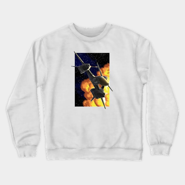 Asplenia Studios: VF-4 in action Crewneck Sweatshirt by AspleniaStudios